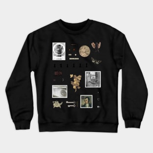 Dark Academia Aesthetic feat. Robert Burns Crewneck Sweatshirt